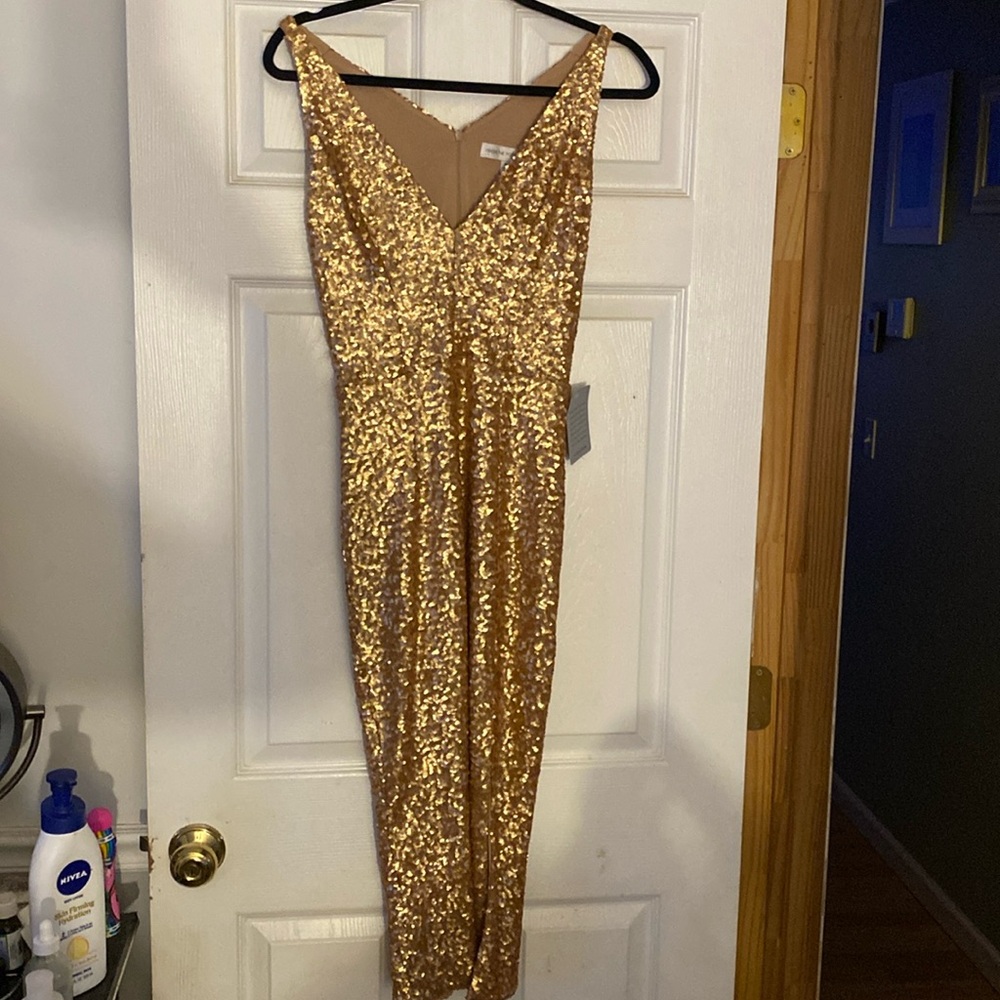 Camilla Gold Sequin Dress